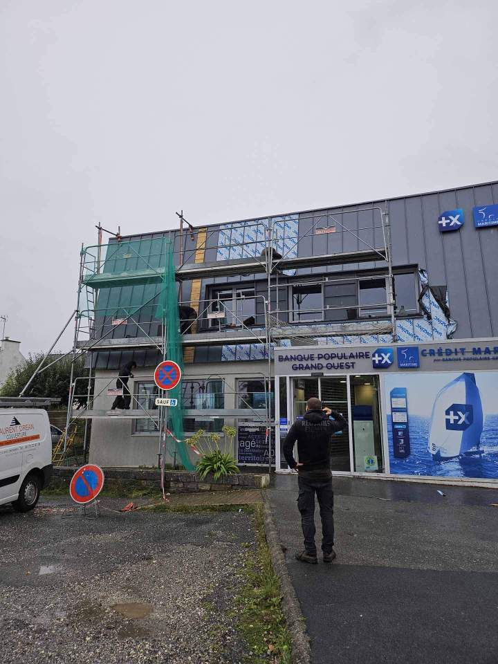 Rénovation toiture Riantec