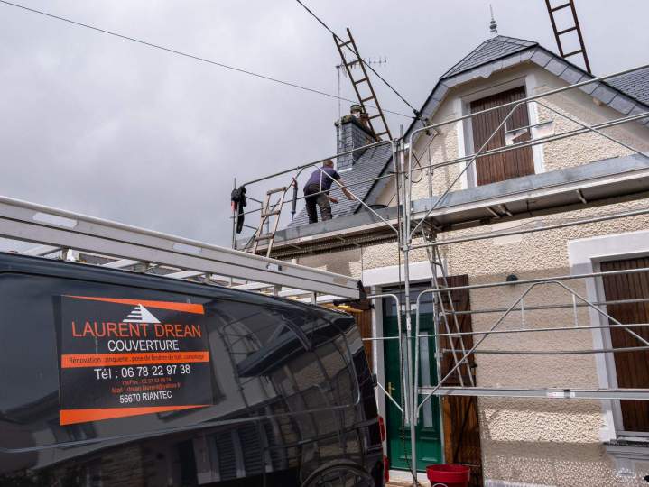 Travaux de zinguerie Riantec 