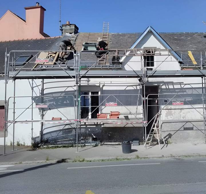 Rénovation de tous types de toitures Riantec